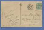 137 Op Postkaart Met Naamstempel Met Datum Van MUSSON Op 8/7/19 (violet) - 1915-1920 Alberto I