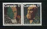 CANADA 1981 MNH Stamps Bothanists 806-807 # 2332 - Ongebruikt