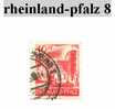 Timbre D´allemagne  REINLAND-PFALZ N° 8 - Colecciones