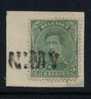 137 Op Fragment Met Naamstempel  NIMY  (noodstempel) - 1915-1920 Albert I.