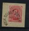 138 Op Fragment Met Kiesbureelstempel  MIEX DEVANT VIRTON  (noodstempel) - 1915-1920 Alberto I