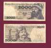 2000 ZLOTYCH 1979 - Polonia