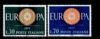 Europa-cept 1960 - Italie 2v.neufs** - 1960