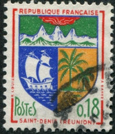 Pays : 189,07 (France : 5e République)  Yvert Et Tellier N° : 1354 A (o) - 1941-66 Wapenschilden