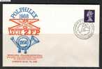 GB POLONICA 1968 POLPHILEX 1968 COVER 20TH JUNE Philatelic Exhibition ZFP Polska Poland - Storia Postale