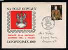 GB POLONICA 1969 POLISH EX SERVICEMEN'S REUNION DAY WW2 World War 2 Soldiers Army Poland Polska - Cartas & Documentos