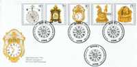 FDC Duitsland (lot645) - Clocks