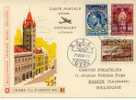 COURRIER SPECIAL BRUXELLES - BALE : 21 à 29 AOUT 1948  - IMABA :  PR 92*4 - Sonstige & Ohne Zuordnung