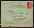 POLAND GEN GOVT COMMERCIAL COVER WARSCHAU C1 HITLER 24 GR DIENSTPOST RATE - Governo Generale