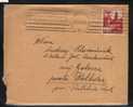 POLAND GEN GOVT COMMERCIAL COVER WARSCHAU C1 HITLER 24 GR DIENSTPOST RATE - Governo Generale