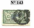 Timbre De France Type Merson N° 143 - 1900-27 Merson