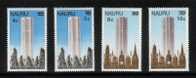 NAURU 1978 NAURU HOUSE OVERPRINTS SET OF 4 NHM - Nauru