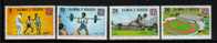 SAMOA 1974 COMMONWEALTH GAMES SET OF 4 NHM - Samoa