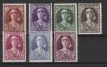 Belgie OCB 326 / 332 (*) - Unused Stamps