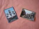 Lot De 2 Cartes Postales Sur Bruxelles - A) Atomium - B) Le Petit Sablon - Neuves - Ref 4287 - Lots, Séries, Collections
