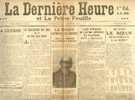 La Dernière Heure Et La Petite Feuille - N°3 Du 27 Novembre 1918 Albert I Lévy-Morelle Carez Ernst Guillaume II Cyclisme - Historical Documents