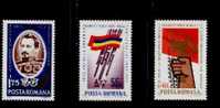 J2887- Roumanie Yv.no.2794/6  -neuf**- 2,50 - Unused Stamps