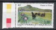 Timbres De St. Pierre & Miquelon Tp ** Faune 1998 Bord De Feuille Superbe Cote + De 2.50 € Départ à Moins De 50 % - Altri & Non Classificati