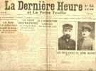 La Dernière Heure Et La Petite Feuille 27/1/1919 Willems Louvain Prinkipo Liebknecht Cavell Boxe - Historical Documents