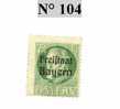 Timbre D"allemagne  Baviere N° 104 - Mint