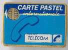 FRANCE TELECOM-CARTE PASTEL INTERNATIONALE - France Télécom