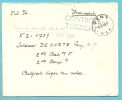 Brief Met Cirkelstempel GENT Op 15/3/45 Met Stempel CONTROLE / TOEZICHT Aan Soldaat ...Belgisch Leger Ten Velde - Guerre 40-45 (Lettres & Documents)