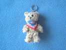 Porte-clef Nounours En Peluche - Neuf - Logo: Oetker Sur Le Foulard - Ref 7227 - Osos