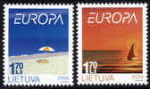 LITHUANIA - LITUANIE - LITOUWEN : 10-04-2004 (**) 2v : "Europa CEPT 2004 - HOLIDAYS" - 2004