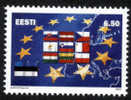 ESTONIA - ESTONIE - ESTLAND : 01-05-2004 (**) 1v : "United Europe - New Member" - 2004