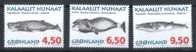 Timbres Du Groenland Thema Poissons Baleines Série Complète ** De 1996 SUPERBE !!!!! Fraicheur Postale - Wale