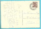 715 Op Postkaart "Ostend The Mail "Prince Albert"" Met Stempel OOSTENDE-DOUVER / OSTENDE-DOUVRES Op 30/11/45 - 1935-1949 Small Seal Of The State