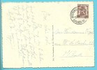 715 Op Postkaart "Ostend The Mail "Prince Albert"" Met Stempel OOSTENDE-DOUVER / OSTENDE-DOUVRES Op 30/11/45 - 1935-1949 Kleines Staatssiegel
