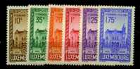 LUXEMBOURG  Nº 282 A 287 * - Unused Stamps