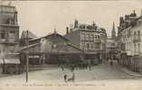 Delcampe - 76 EU Cpa Animée La Halle Et L´hotel De Commerce - Eu