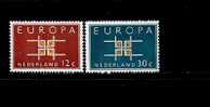 Europa-cept 1963 -  Pays-Bas -2v. Neufs** . - 1963