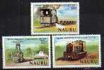 NAURU - 1980 Phosphate Corporation. Trains - Nauru