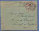Brief Met Stempel UKKEL Op 4/1/1944 + Stempel CROIX ROUGE DE BELGIQUE / HOPITAL AUX. 18 /  BRUXELLES - Oorlog 40-45 (Brieven En Documenten)