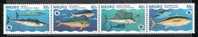 Timbres De Nauru 4 Tp Se Tenant ** De 1997 Thema WWF Poissons Superbe Belle Affaire - Sonstige & Ohne Zuordnung