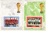 TUVALU  FOOTBALL - WF 1986 MEXICO  2 S/S-MNH - 1986 – Mexiko