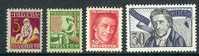 SWITZERLAND 1927 PRO JUVENTUTE Mint Hinged 222-225 # 1510 - Unused Stamps