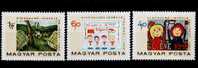 B0770 - Hongrie 1968 - Yv.no.2005/7 Neufs** - Unused Stamps