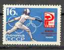 CCCP. Jeux Olympiques Tokyo 1964. Escrime. - Esgrima