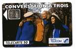 France Telecom - Conversation A Trois - 50 Unites - 08/92 - Non Classificati