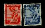 NORVEGE Nº 320 & 321 Obl. - Sonstige & Ohne Zuordnung