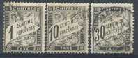 Lot N°2783   Taxes  Françaises, N°10-15-18-29, Coté 8 Euros - 1859-1959 Usati