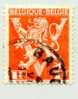 Belgique 1945 Y Et T N 680 Obl. Lion Heraldique Expl4 - Usados
