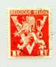 Belgique 1945 Y Et T N 680 Obl. Lion Heraldique Expl5 - Used Stamps
