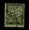 FRANCE TAXE Nº 17 Obl. - 1859-1959 Usados