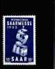 527 - Sarre 1953 - Michel No.319  Neuf** - Unused Stamps
