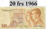 Billet De Belgique 50 Fr 1966 - Other & Unclassified